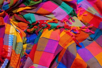 Colorful Colors Fabric Cloth Colourful Vibrant