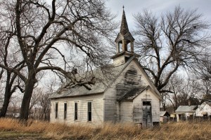 abandoned church