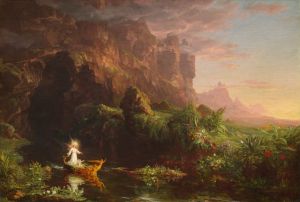 Thomas Cole, The Voyage of Life - Childhood, 1842